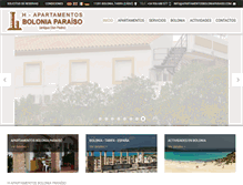 Tablet Screenshot of apartamentosboloniaparaiso.com